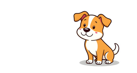 cartoon dog with a smile, cute smiling dog, happy dog cartoon, funny dog illustration, kawaii dog smile, smiling puppy cartoon, cheerful dog drawing, adorable dog with smile, playful dog cartoon, cute