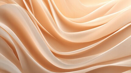 Peach colored fabric texture