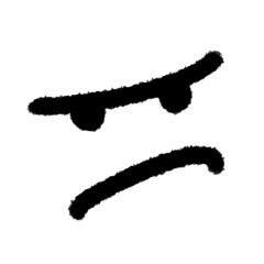 angry png outline, cute cartoon handdraw clipart kids doodle element cute cartoon hand drawn doodle, handwriting clipart, kawaii kids drawing, funny character, childlike sketch, handwritten words,