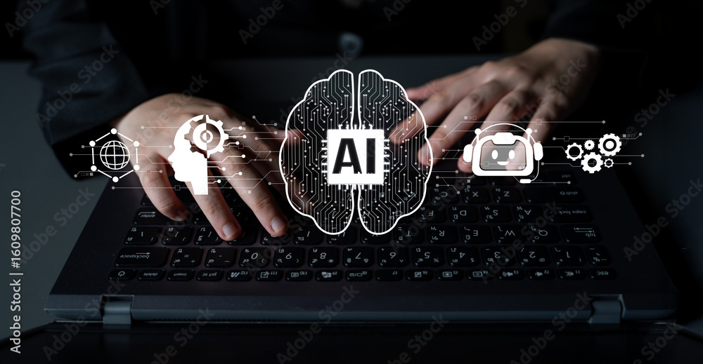 Poster ai assistant with llm, big data, machine learning, and generative ai powers prompt engineering and s