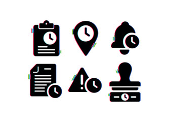 isolated backgond punctuality attendance logbook punctuality GPS time server punctuality start buzzer punctuality schedule adherence report punctuality notification alert LED punctuality