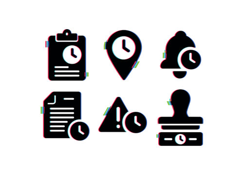 isolated backgond punctuality attendance logbook punctuality GPS time server punctuality start buzzer punctuality schedule adherence report punctuality notification alert LED punctuality