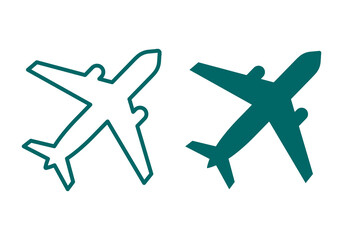 air plane sign vector © Sujan