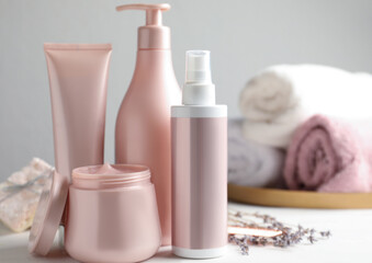 Bottle Mockup for Beauty Product Packaging Design 