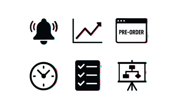 isolated backgond anticipation alert beacon anticipation pictive model graph anticipation pre order window anticipation time event anticipation readiness checklist anticipation scenario