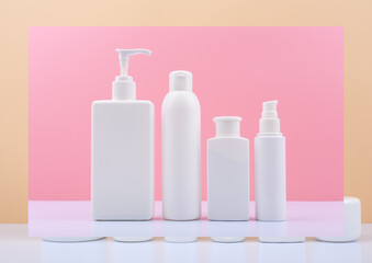 Bottle Mockup for Beauty Product Packaging Design 