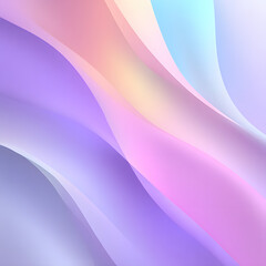 Abstract Geometric Soft Gradient Background&mdash;Seamless modern design blending pastel hues with fluid shapes and subtle geometric patterns, perfect for digital projects, presentations, and web design