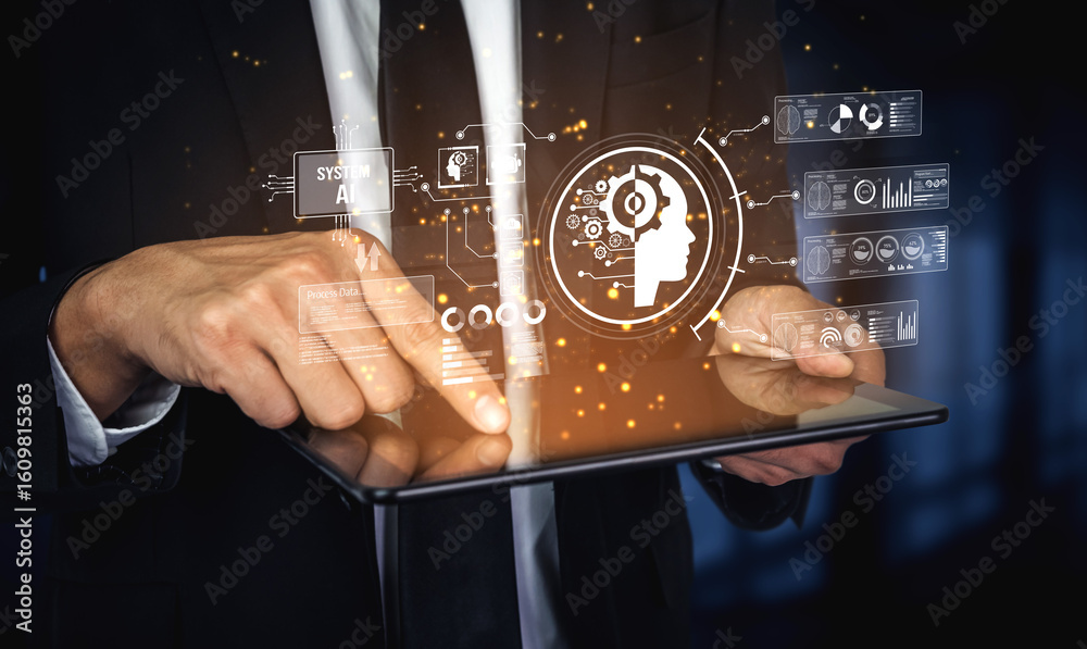 Poster ai assistant with llm, big data, machine learning, and generative ai powers prompt engineering and s