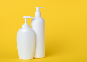 cosmetic bottle mockup beauty product design