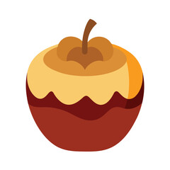 baked apple stuffed with nuts