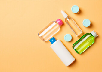 cosmetic bottle mockup beauty product design