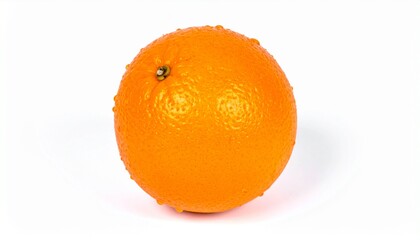 Juicy Orange Fruit, Fresh Citrus, Ripe, Wet, Round, Vibrant