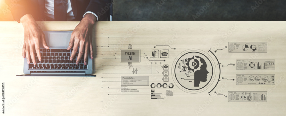 Poster ai assistant with llm, big data, machine learning, and generative ai powers prompt engineering and s