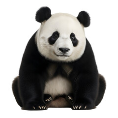 Naklejka premium Portrait of a cute panda bear