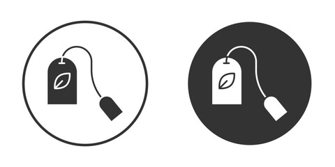 Tea bag icon Symbol, logo illustration. Vector graphics for web.