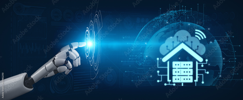 Poster ai enhances cloud computing with scalable infrastructure, secure data, and smart services to support