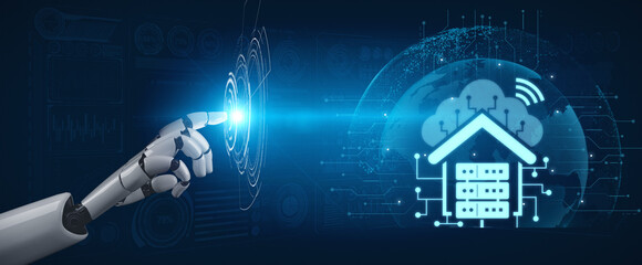 AI enhances cloud computing with scalable infrastructure, secure data, and smart services to...