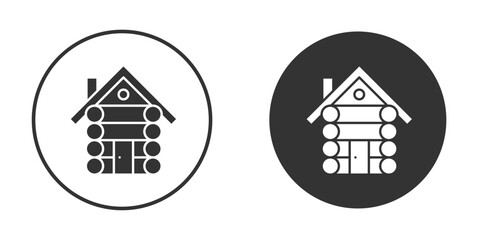 Cabin icon Symbol, logo illustration. Vector graphics for web.