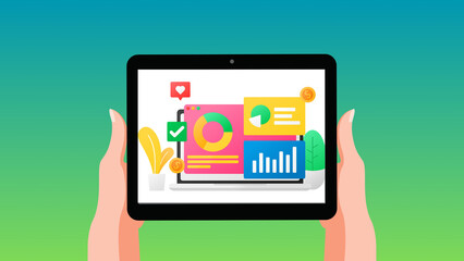 Trendy UI/UX or App Mockup 1 - 1