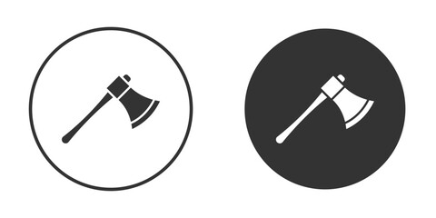 Axe icon Symbol, logo illustration. Vector graphics for web.