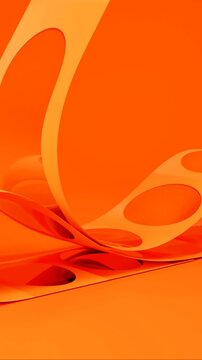 abstract orange wave background