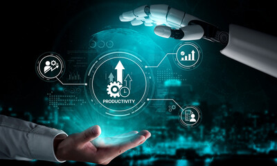 AI boosts workplace productivity with smart tracking tools, workflow optimization, and digital assistants that streamline business operations and enhance efficiency. Artificial intelligence spline