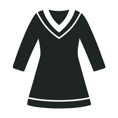 Black and white cotton casual sweater clothing design