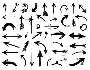 Collection of hand-drawn arrows (2)