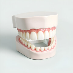 Obraz premium large image of a modern denture