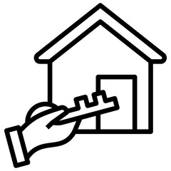 House Key Icon