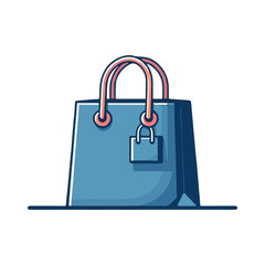 shopping bag illustration design