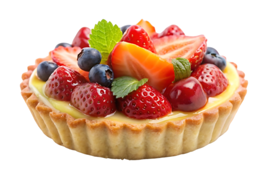 tart image isolated on a transparent