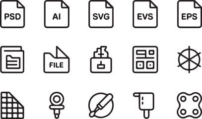 Creative professional using digital tools and technology for design work silhouette