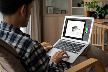 Architectural design modish software application for architect business and professional designer