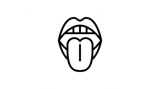 tongue icon
