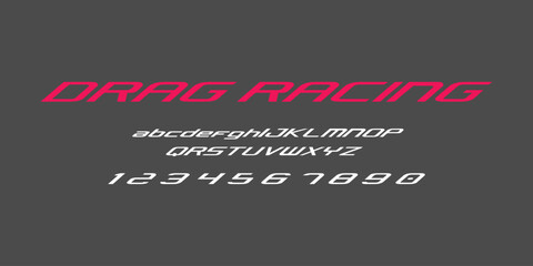 Racing Speed Alphabet Font Vector Bold Sport Typography Letters Download it in high resolution format and print in any size