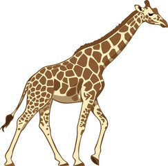 Naklejka premium giraffe vector illustration