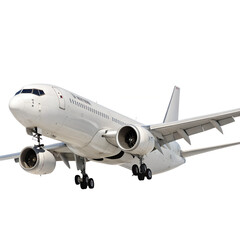 Fototapeta premium airplane on a white background