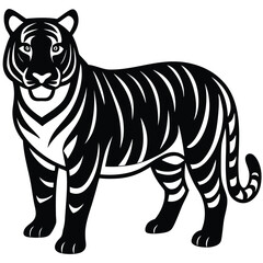 tiger vector art
