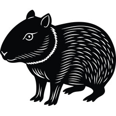 capybara vector icon