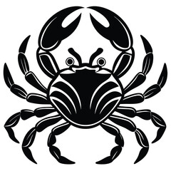 Fototapeta premium crab vector icon