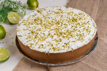 Torta de limão merengue