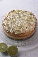 Torta de limão merengue