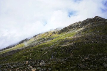 high mountain landscape