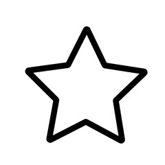 Obraz premium Vector alchemy symbol icon, Star alchemical symbol icon with transparent background, minimalist design, vector art