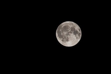 2025 buck full moon or July full moon. Satelite of earth.