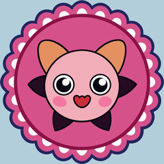 A vibrant borders of pink flowers against a dramatic dark backdrop