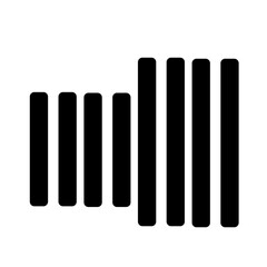 Crosswalk vector icon 