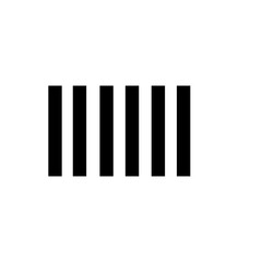 Crosswalk vector icon 