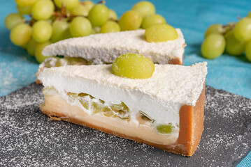 Torta de uva grapefruit